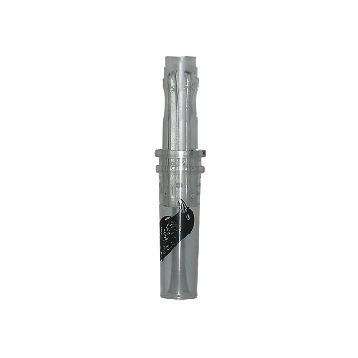 Haydel's Game Calls TC87 Triple ToneOpen Call Crow/Hawk Sounds Attract Turkeys, Clear Acrylic