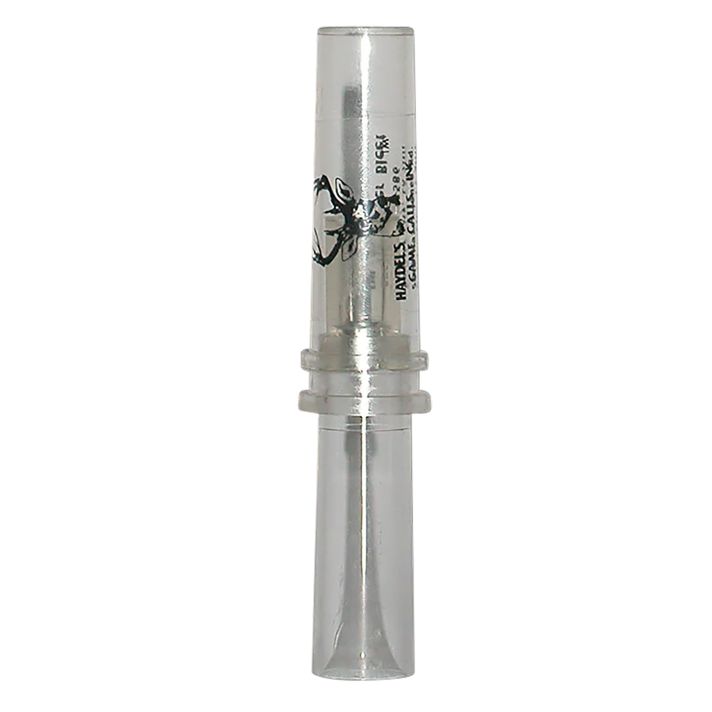 Haydel's Game Calls DB85 Deer BleatOpen Call Doe Sounds Attracts Deer Clear Acrylic