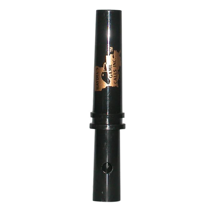 Haydel's Game Calls VTM90 Variable ToneOpen Call Double Reed Mallard Hen Sounds Attracts Ducks Black Acrylic