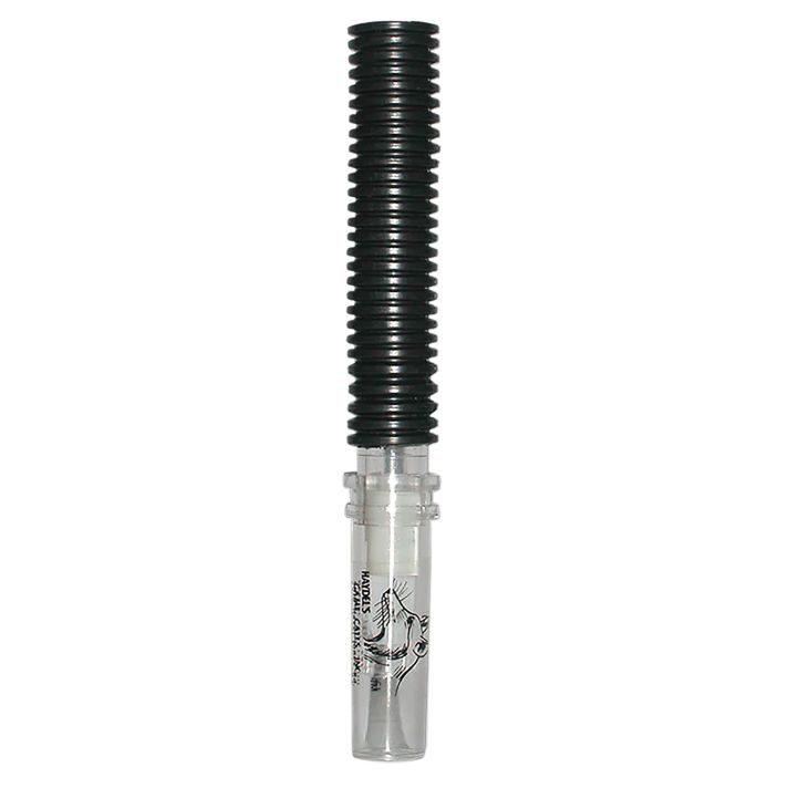 Haydel's Game Calls CH92 Coyote HowlerTube Call Coyote Sounds Attracts Dominate Dogs Clear/Black Plastic