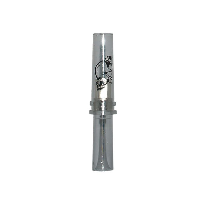Haydel's Game Calls RS85 SquallerOpen Call Attracts Raccoon Clear Acrylic
