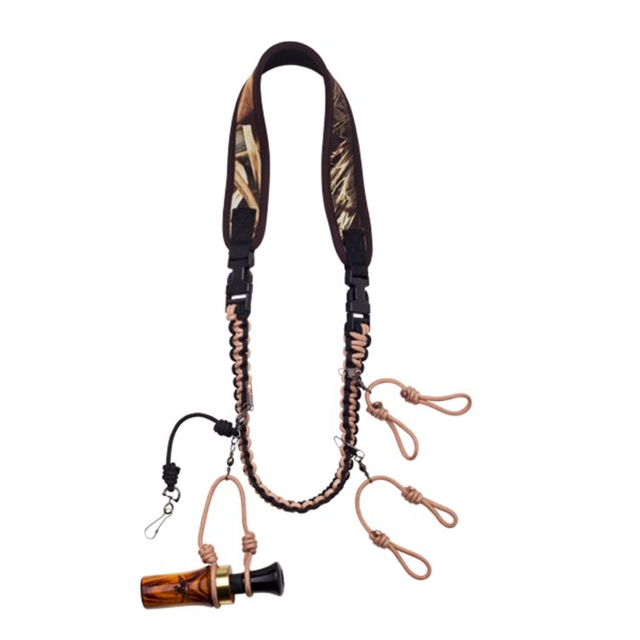 Duck Commander DNBQL3 Cut Em LanyardCamo Neoprene Around Neck