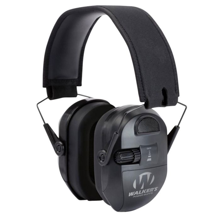 Walker's GWPXPMB Ultimate Power Muff 26 dB Over the Head Black Polymer