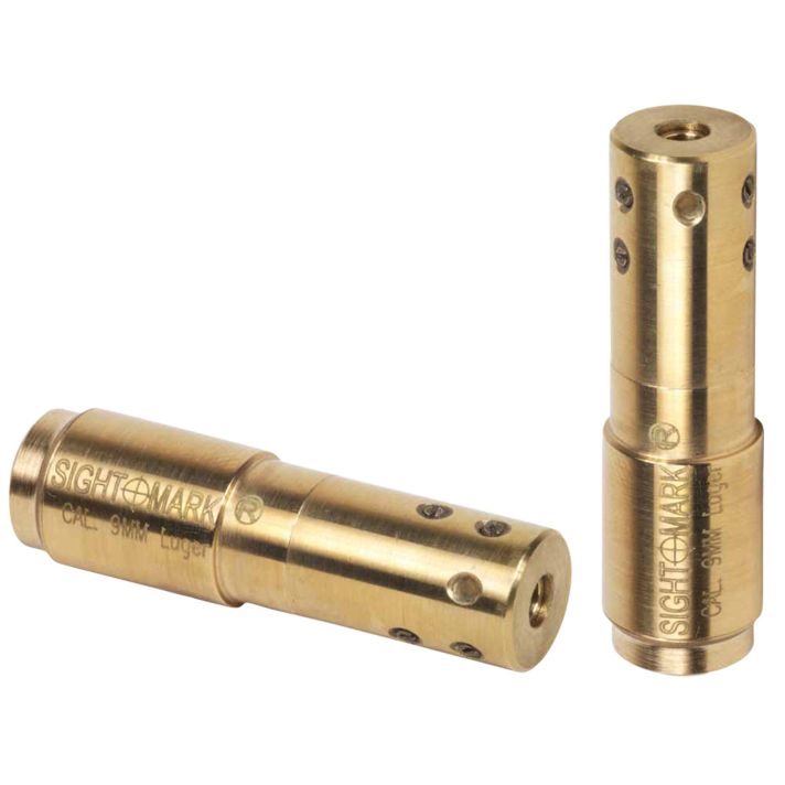 Sightmark SM39015 BoresightRed Laser for 9mm 632-650nM Wavelength Includes Battery Pack & Carrying Case
