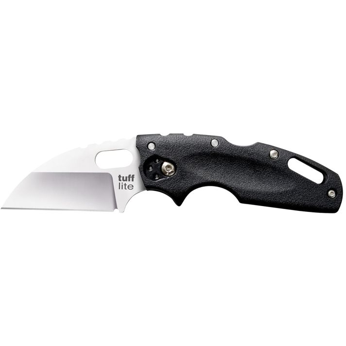 Cold Steel 20LT Tuff Lite2.50" Folding Plain Sheepsfoot Japanese AUS-8A SS Blade/Black Griv-Ex Handle