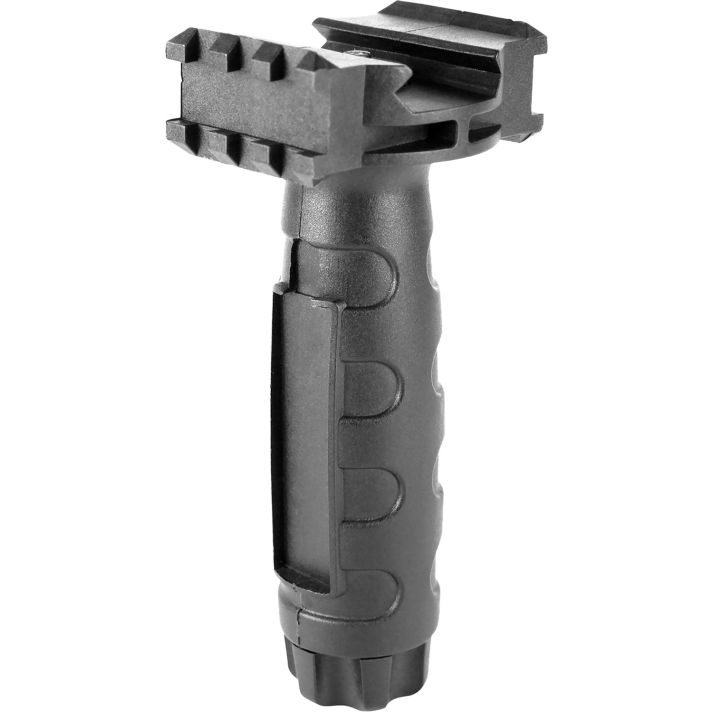 Aim Sports PJTGR Tactical Vertical Foregrip Made of Polymer With Black Textured Finish for Picatinny/Weaver Rail