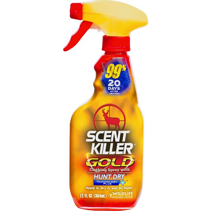 Wildlife Research 1252 Scent Killer GoldOdor Eliminator Odorless Scent 12 oz Trigger Spray