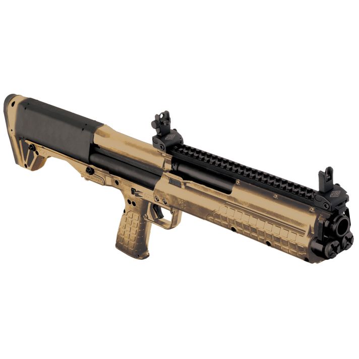 Kel-Tec KSGTAN KSGTan 12 Gauge 18.50" 3" 14+1 Tan Rec/Barrel Tan Polymer Fixed Stock & Grip