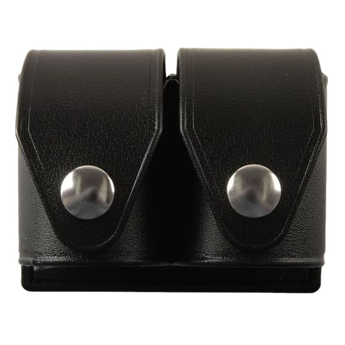 HKS 203PMBN SpeedLoader CaseDouble Black Hytrel Belt Loop Medium Belts 2.25" Wide
