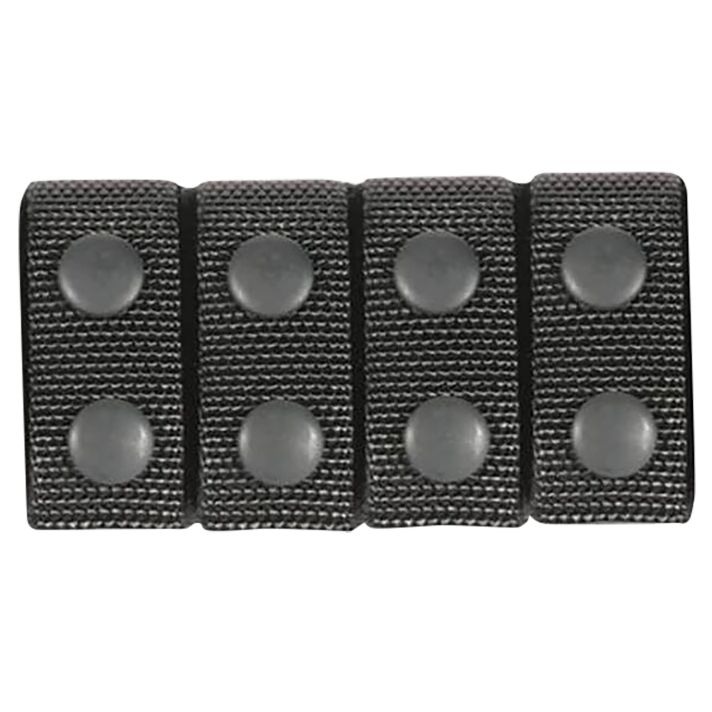 Blackhawk 44B351BK Belt Keeper2.25" Black Nylon Snap Mount