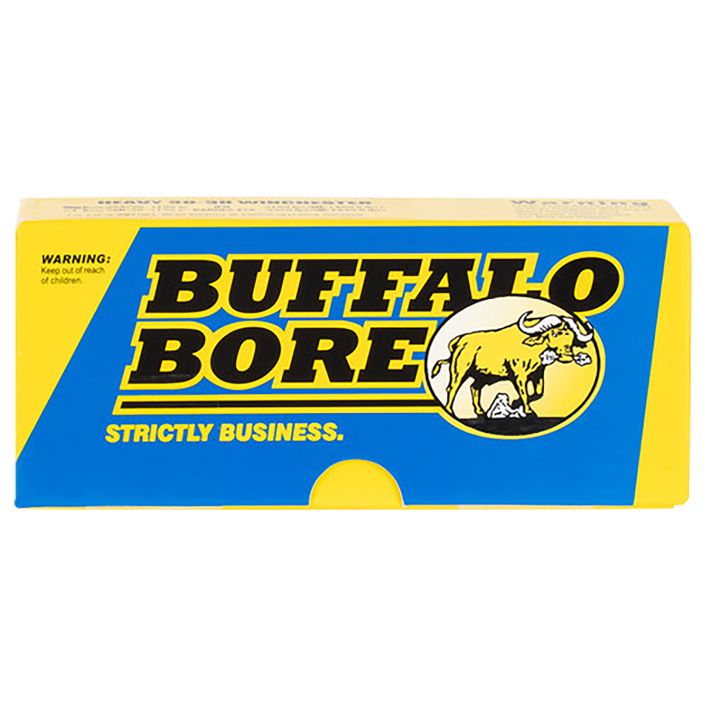 Buffalo Bore Ammunition 4523050 Personal Defense Strictly Business 45ACP +P 230gr Jacket Hollow Point 50 Per Box/5 Case
