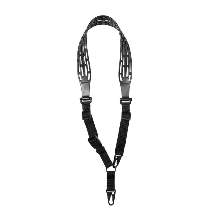 Limbsaver 12139 Tactical Sling Black Nylon w/ 48" OAL 1" W & Adjustable One-Two Point Design