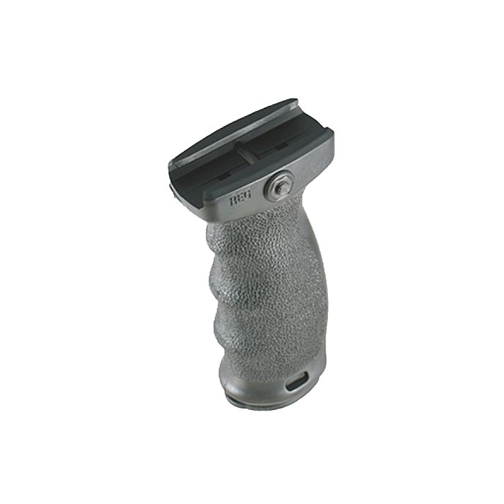 Mission First Tactical REG React Vertical Grip Ergonomic Black Polymer for AR-Platform