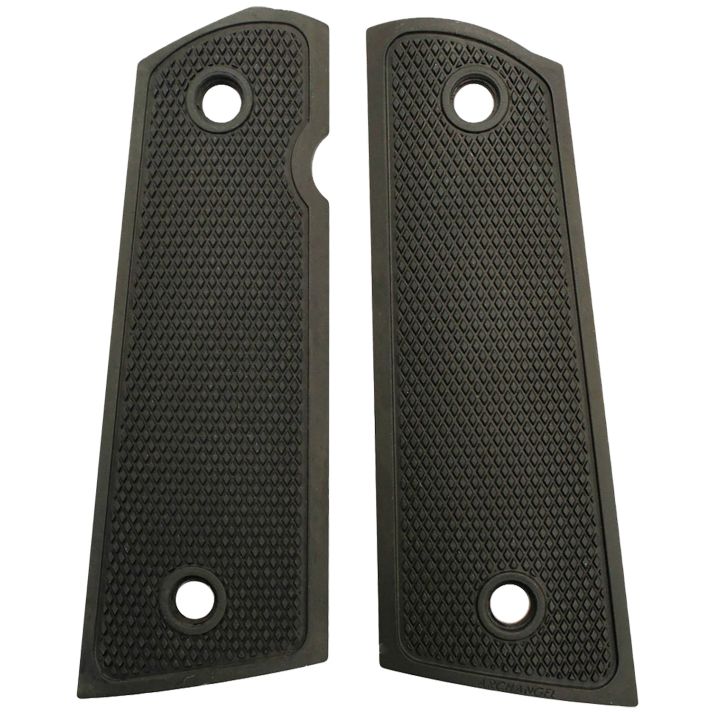 Archangel AA107 Grip PanelsMade of Aluminum With Black Anodized Diamond Checkering Finish for 1911 Government