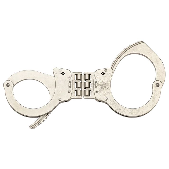 Smith & Wesson 350133 1H-1 Universal Hinged Nickel Carbon Steel