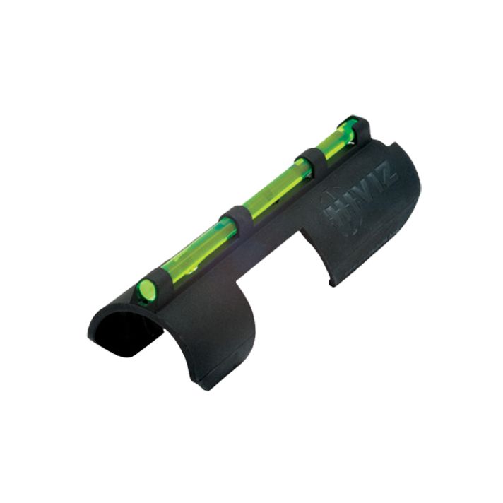 HiViz MPBTAC MPB-TAC Plain Barrel Snap-On Front SightBlack | Green/Red Fiber Optic