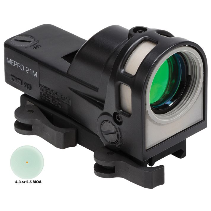 Meprolight USA 626210 M21Black 1x 30 mm 4.3 MOA Red Dot