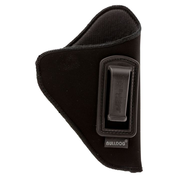 Bulldog DIP224 DeluxeIWB Black Suede Like Belt Clip Fits S&W J Frame/Taurus 85/2-2.50" Barrel Right Hand