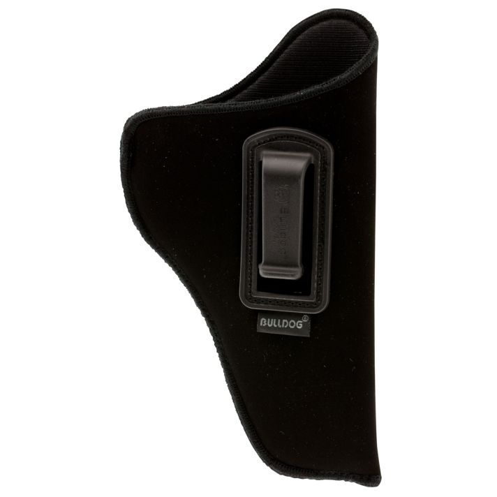 Bulldog DIP12 DeluxeIWB Black Suede Like Belt Clip Fits Taurus Judge/3-4" Barrel Right Hand