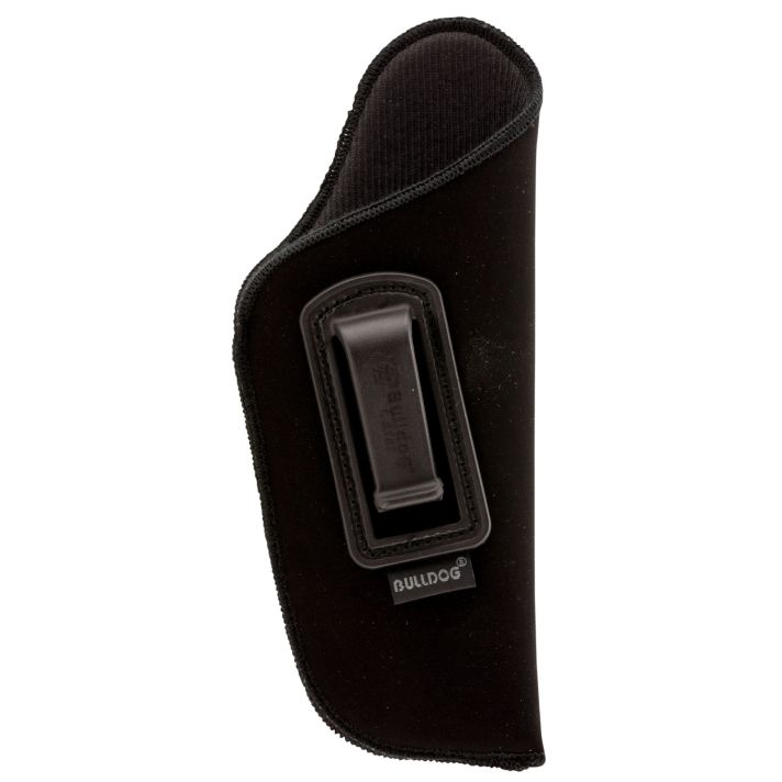 Bulldog DIP815 DeluxeIWB Black Suede Like Belt Clip Fits Beretta 92/Glock 20/2-3" Barrel Right Hand