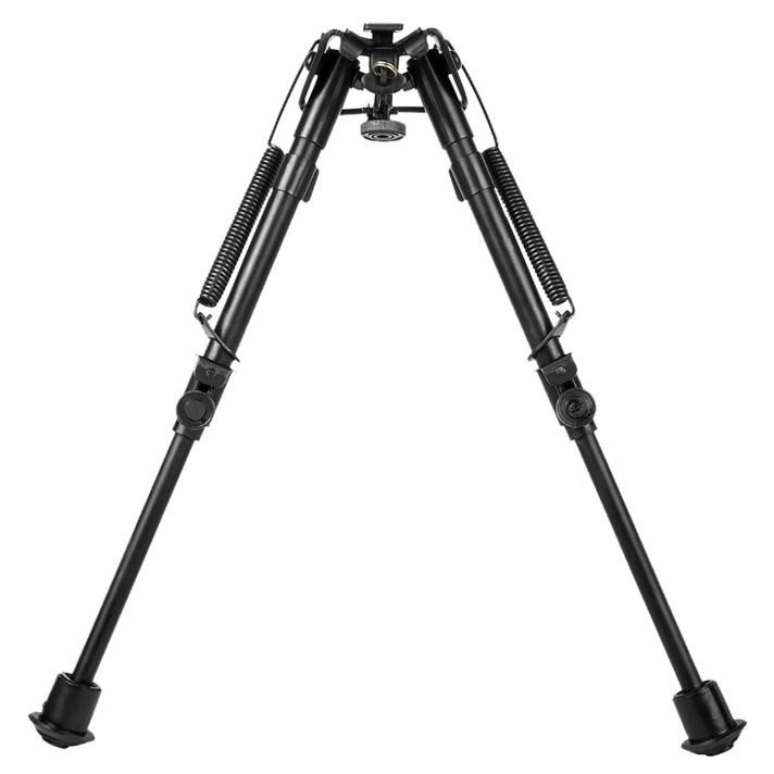 NcStar ABPGF Precision Grade Fullsize Friction Bipod Black 7-11" Steel/Aluminum W/Adapters
