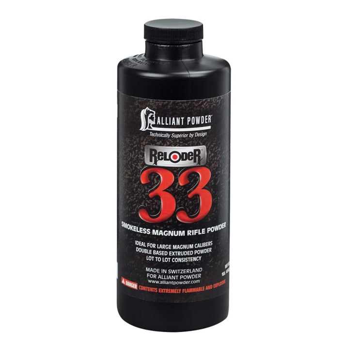 Alliant Powder RELODER33 Rifle Powder Reloder 33 Rifle Multi-Caliber Magnum 1 lb