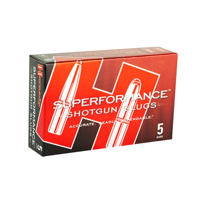 Hornady 86236 Superformance12 Gauge 2.75" MonoFlex Slug Shot 5 Per Box/ 20 Case