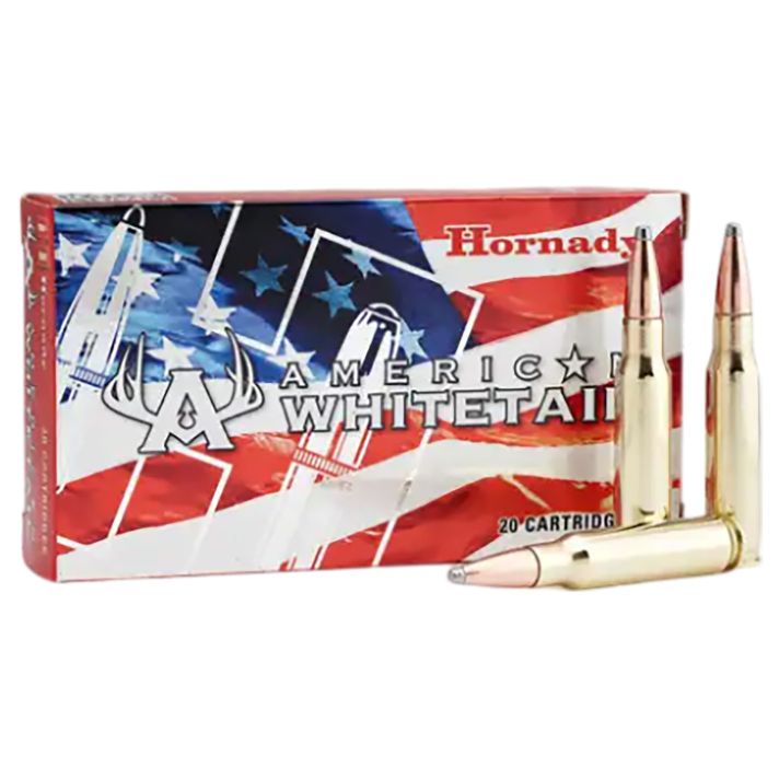 Hornady 8090 American Whitetail308Win 150gr InterLock Spire Point 20 Per Box/10 Case