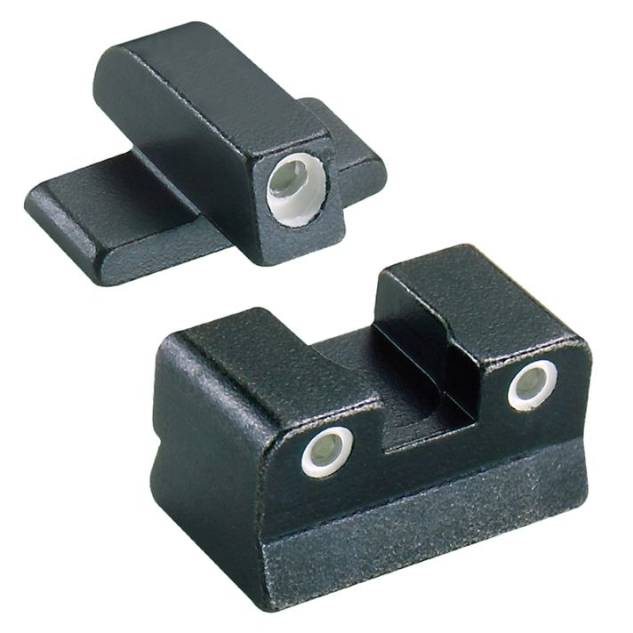 Trijicon 600049 Bright & Tough Night SightsGreen/Tritium White Outline Front Sight-Green/Tritium White Outline Rear Sight Beretta 92A1/96A1