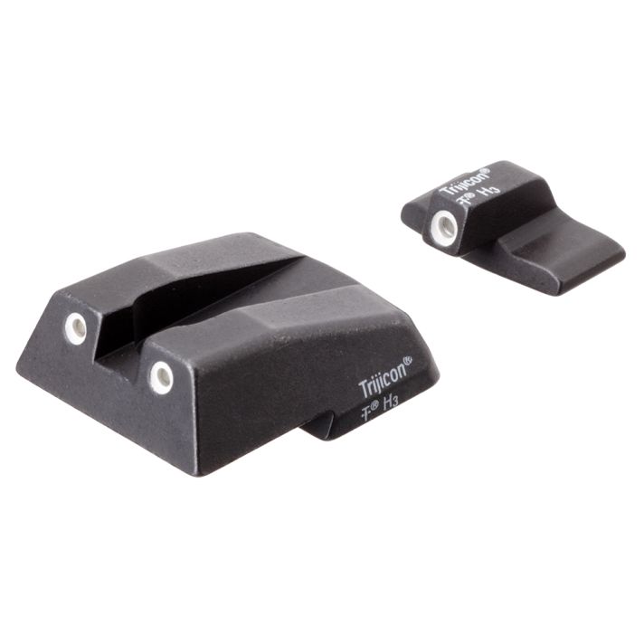 Trijicon 600282 Bright & Tough Night SightsGreen/Tritium White Outline Front Sight-Green/Tritium White Outline Rear Sight H&K .45C/P30/VP9