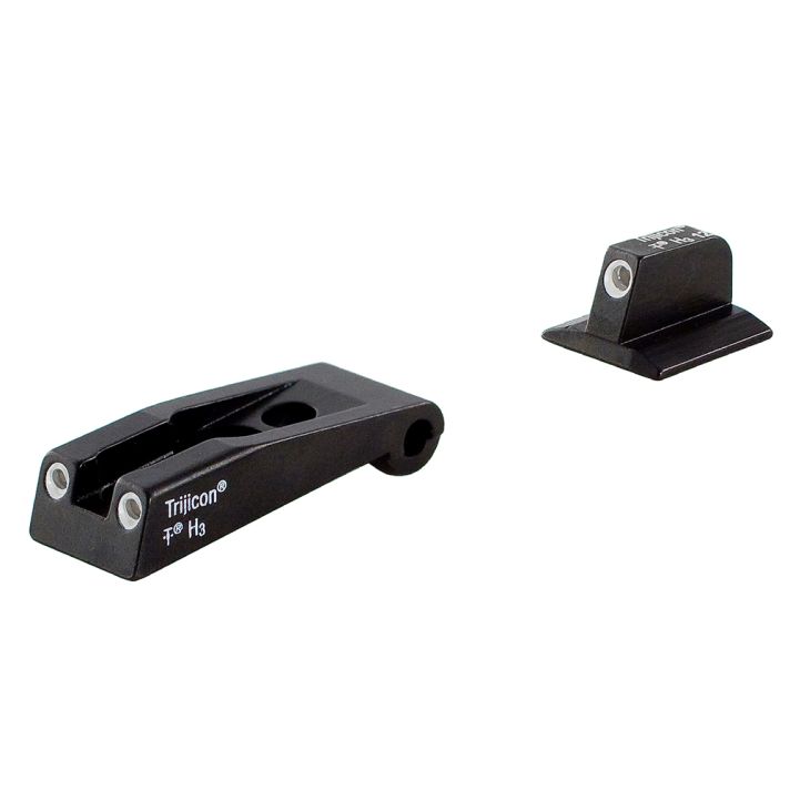 Trijicon 600590 Bright & Tough Night SightsGreen/Tritium White Outline Front Sight-Green/Tritium White Outline Rear Sight Ruger SR9/SR9C/SR40