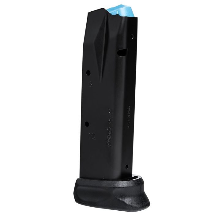 Walther Arms 2796457 PPQ12rd 14rd Extended 40 S&W Fits Walther PPQ M1 Classic Black Steel
