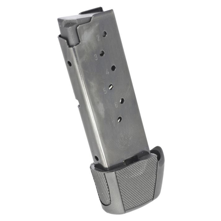 Ruger 90404 LC99rd 9mm Luger Extended w/Grip Extension For Ruger LC9/LC/EC9 Blued Steel