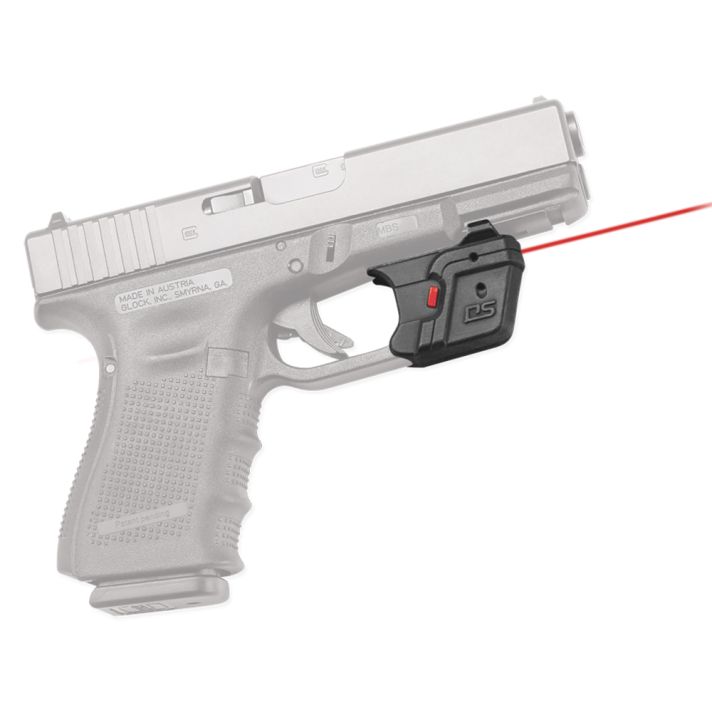 Crimson Trace 0151001 Accu-Guard Laser Sight DS-121 Defender Series Black Red Laser Glock Full Size/Compact