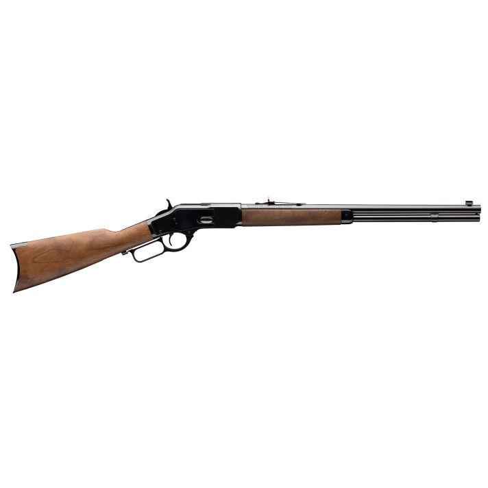 Winchester Guns 534200137 Model 1873 Short Rifle 38 Special, 357 Mag 10+1 Cap 20" Brushed Polish Blued Rec/Barrel Satin Oiled Walnut Fixed Straight Grip Stock Right Hand (Full Size)