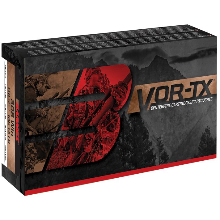 Barnes Bullets 22013 VOR-TX Rifle 300Wthby Mag 180gr Tipped TSX Boat Tail 20 Per Box/10 Case