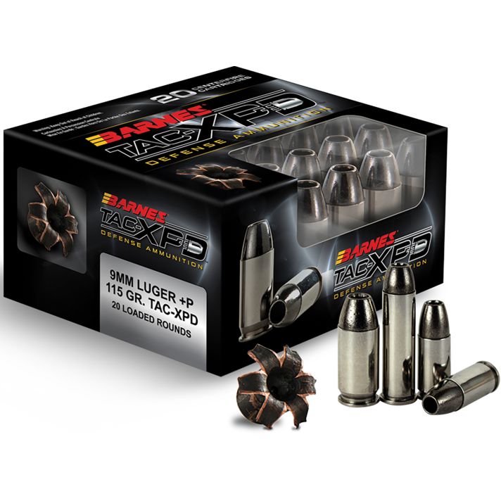 Barnes Bullets 21552 TAC-XPD Defense Handgun 380ACP 80gr 20 Per Box/10 Case