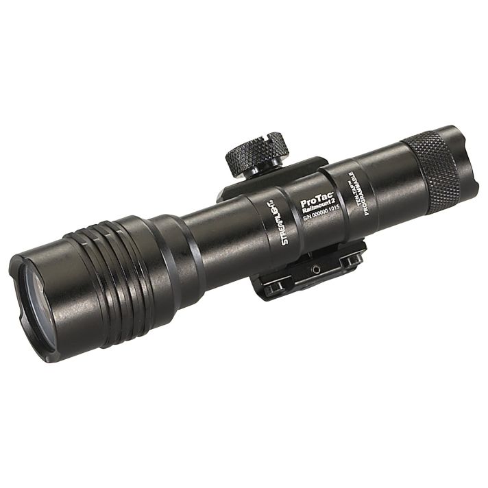 Streamlight 88059 ProTac Rail Mount 2L Black Anodized Aluminum Rifle, 60/625 Lumens, White LED Bulb, 89-297 Meters Beam, Picatinny Rail Mount