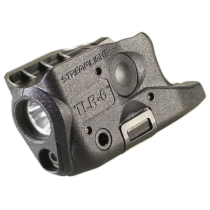 Streamlight 69272 TLR-6 Gun LightBlack 100 Lumens White LED/Red Laser Glock 26/27/33