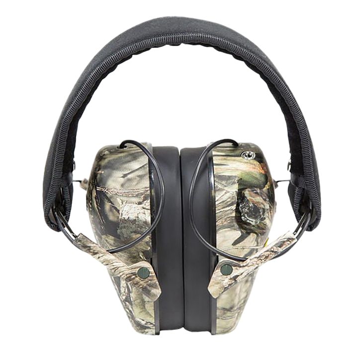Caldwell 487200 E-Max Low-Profile Muff 23 dB Over the Head Mossy Oak Break-Up/Black Adult