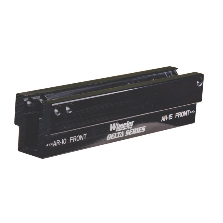 Wheeler 156888 Delta Series Upper Pic Rail Vise Block Black Aluminum Rifle AR-15/AR-10