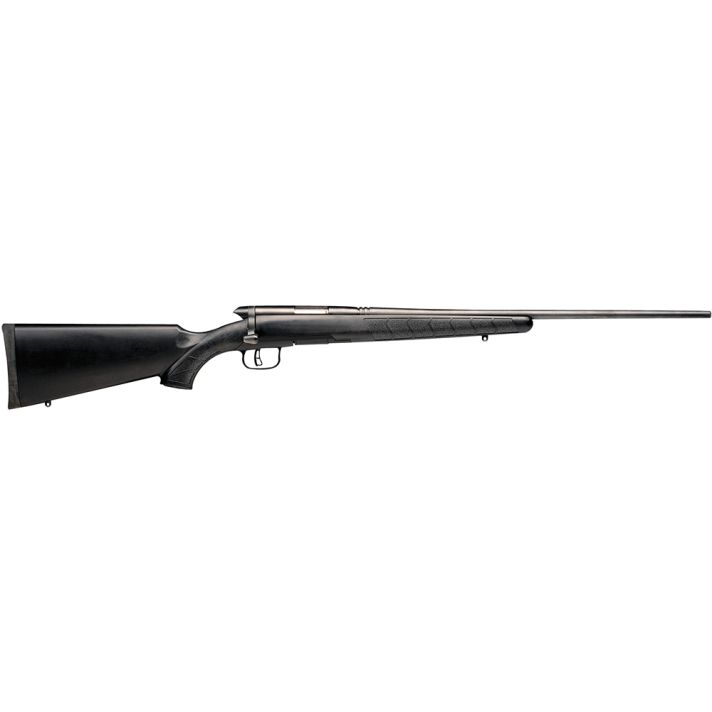 Savage Arms 96901 B.MAGFull Size 17 WSM 8+1 22" Matte Black Carbon Steel Barrel, Matte Black Drilled & Tapped Carbon Steel Receiver, Matte Black Fixed Synthetic Stock, Right Hand