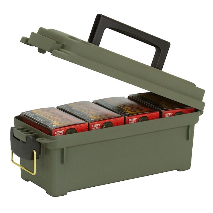 Plano 121202 Shell Box4Boxes OD Green Plastic