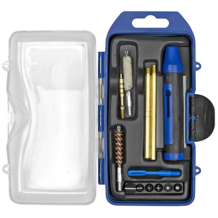 DAC GM22P GunMaster Cleaning Kit 22 Cal Pistol/14 Pieces Black/Blue