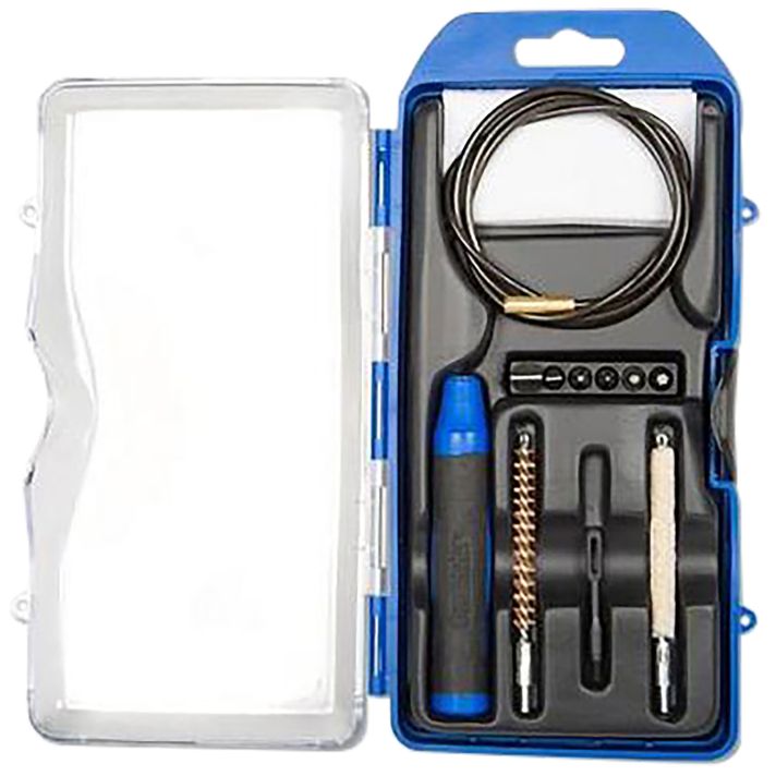 DAC GM22LR GunMaster Cleaning Kit 22 Cal Rifle/14 Pieces Black/Blue