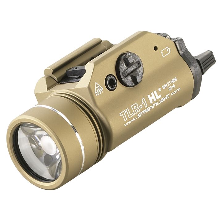 Streamlight 69266 TLR-1 HL Gun LightFlat Dark Earth 1,000 Lumens White LED