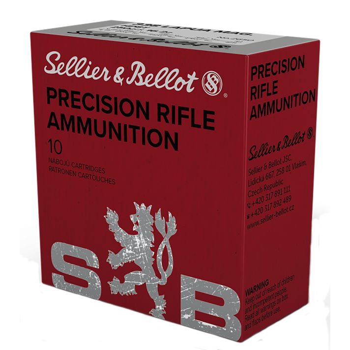 Sellier & Bellot SB338LMA Rifle338LapuaMag 250gr Hollow Point Boat Tail 10 Per Box/10 Case