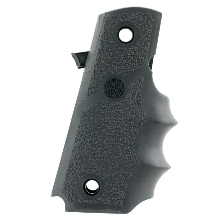 Hogue 14000 Rubber GripBlack Rubber with Finger Grooves for Para Ordnance P-14
