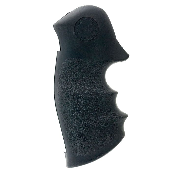 Hogue 10000 MonogripBlack Rubber with Finger Grooves for S&W K, L Frame with Square Butt