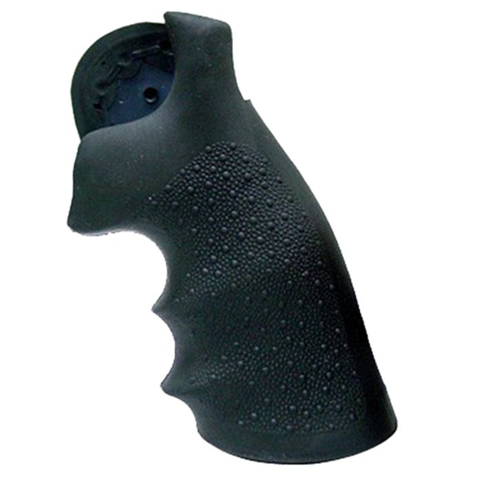 Hogue 29000 MonogripBlack Rubber with Finger Grooves for S&W N Frame with Square Butt